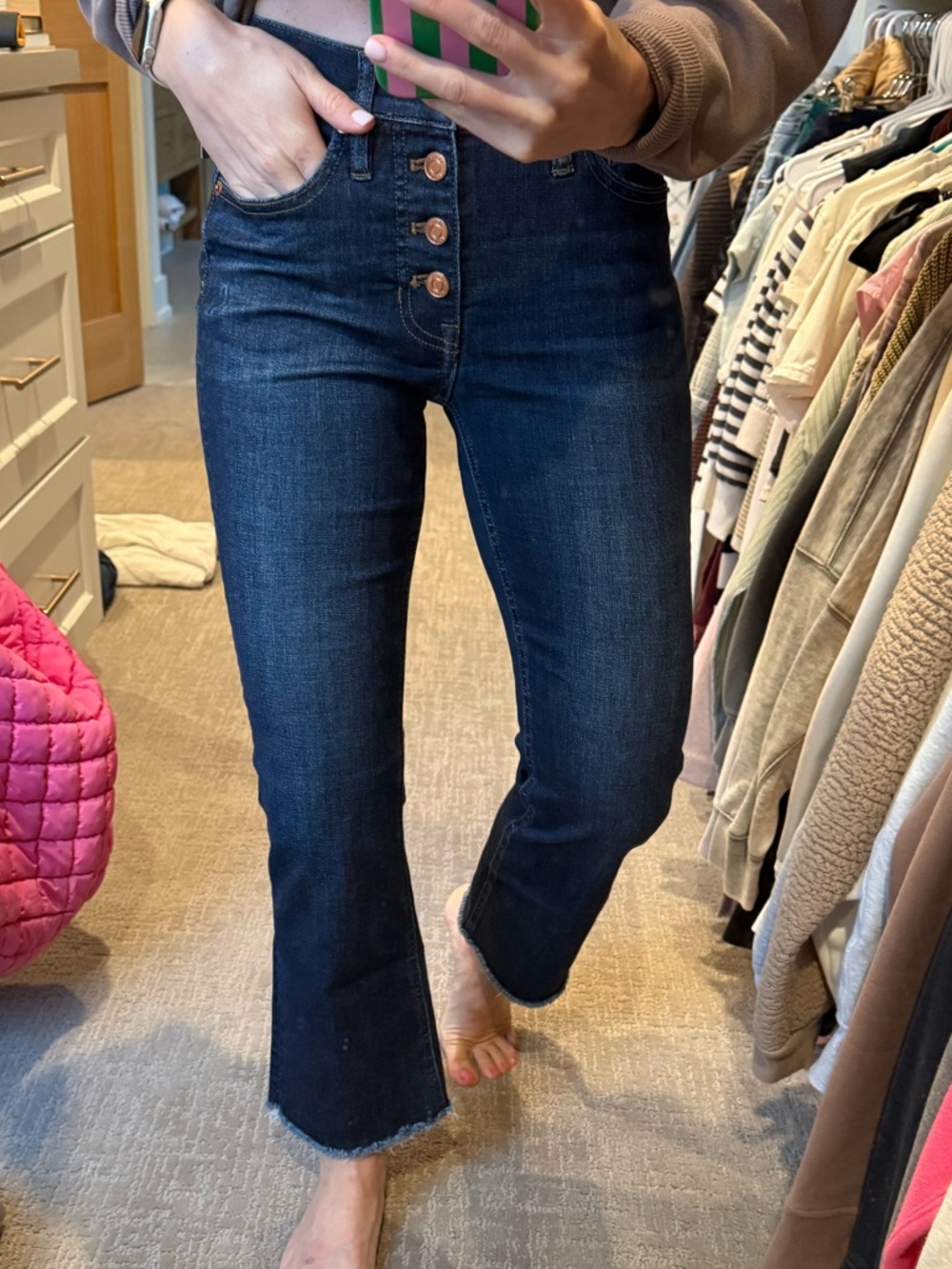 J. Crew Demi Boot Crop Jean
